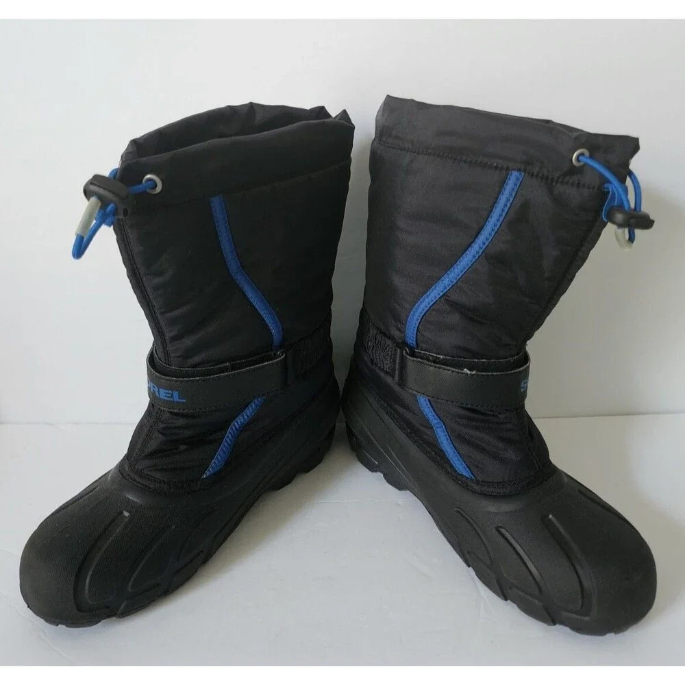 Sorel Women’s Insulated Ski Snow Boots Winter Black Size 5